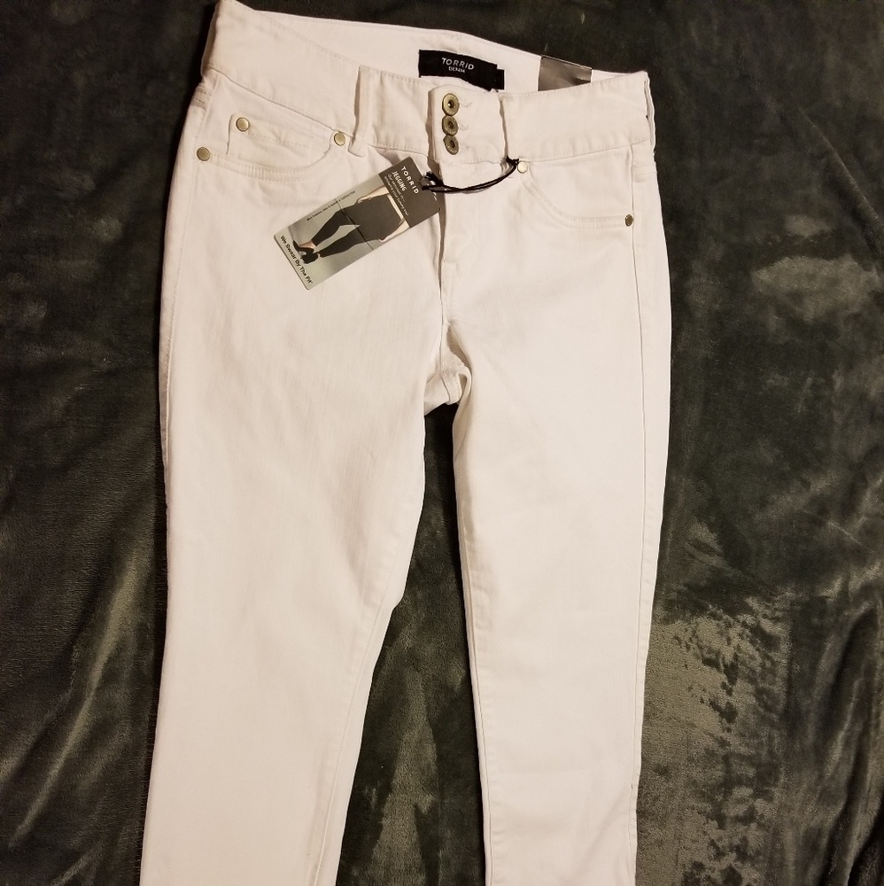 Torrid white jegging